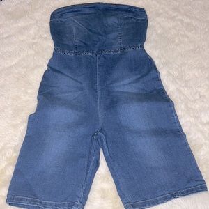 FashionNova Denim Romper